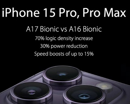 临渭苹果15维修中心分享iPhone15系列配置怎么样 